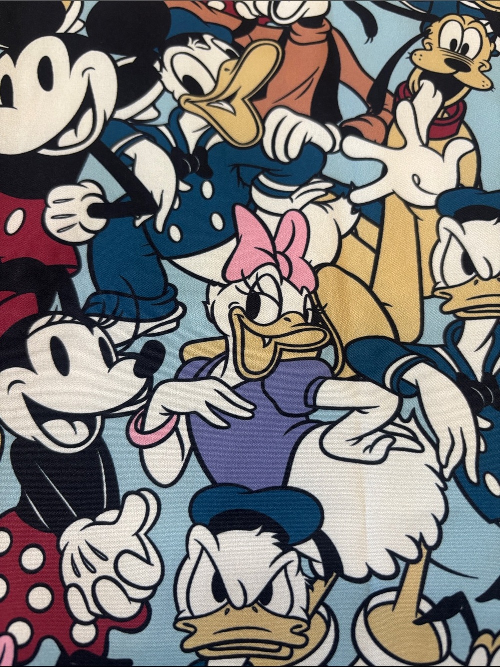 Disney Mickey & Friends All-Over Print Short Sleeve Shirt - Multicolor - Picture 6 of 7